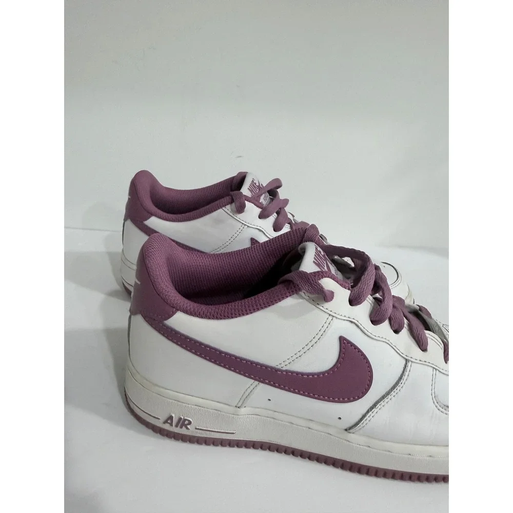 Nike Air Force 1 Low White Plum Purple DH9600-101 GS Size 6.5Y Womens 8 Sneaker
